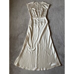 Bec + Bridge Size 2 Anniston‎ Maxi Dress Formal Party Dress Ivory Wedding